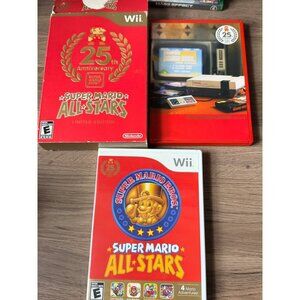 Wii Super Mario All Stars Limited Edition - TESTED